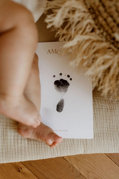 Kit de cartes empreintes pour bébé