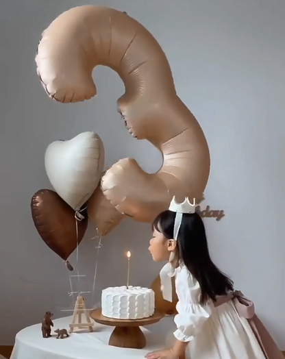 Coeur Ballon Anniversaire - 4 ans & Ballons coeur