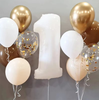 Numéro & Ballon Anniversaire - 2 ans